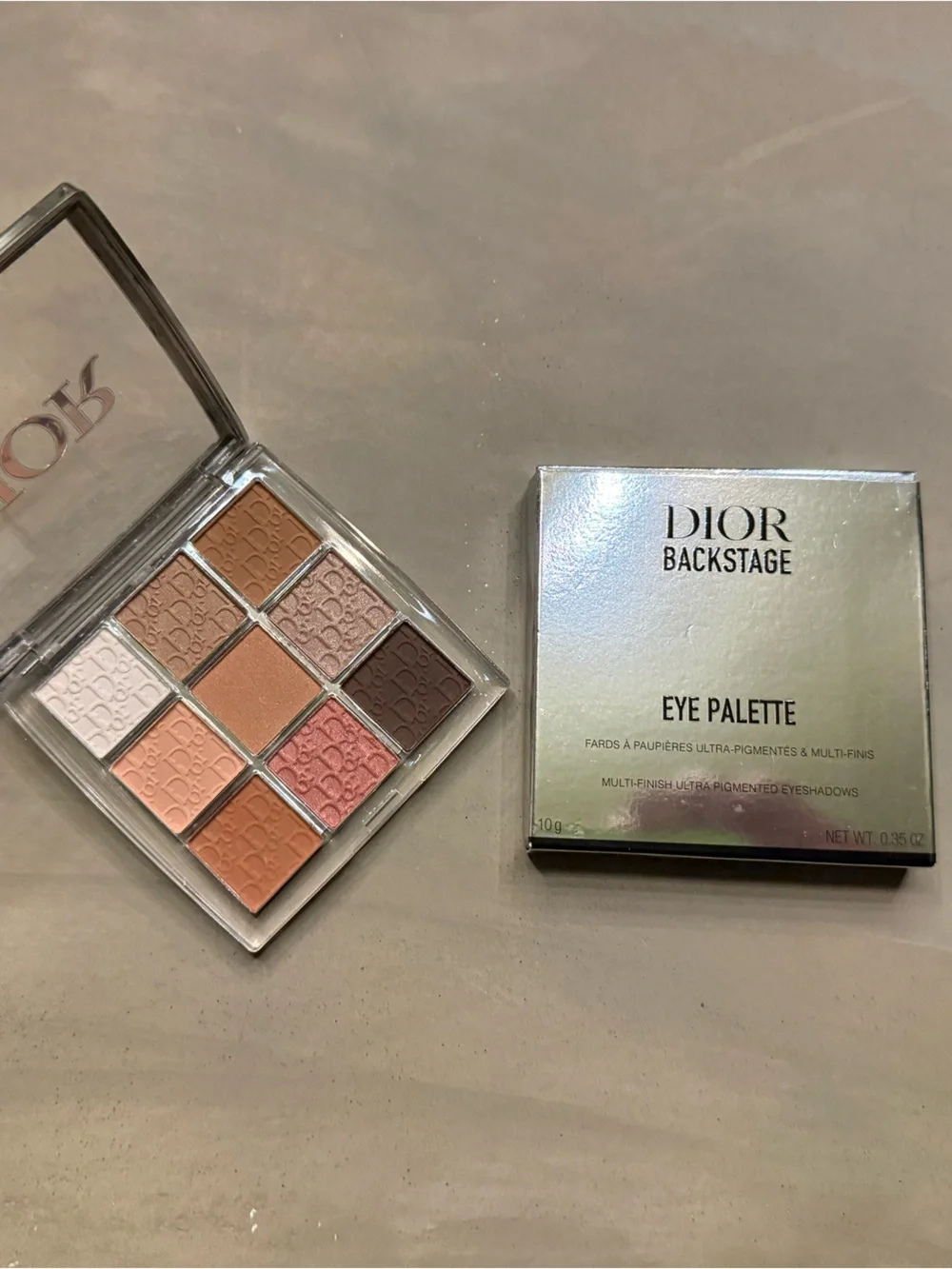 Dior Backstage Eyeshadow Palette — 001 Nude Essentials